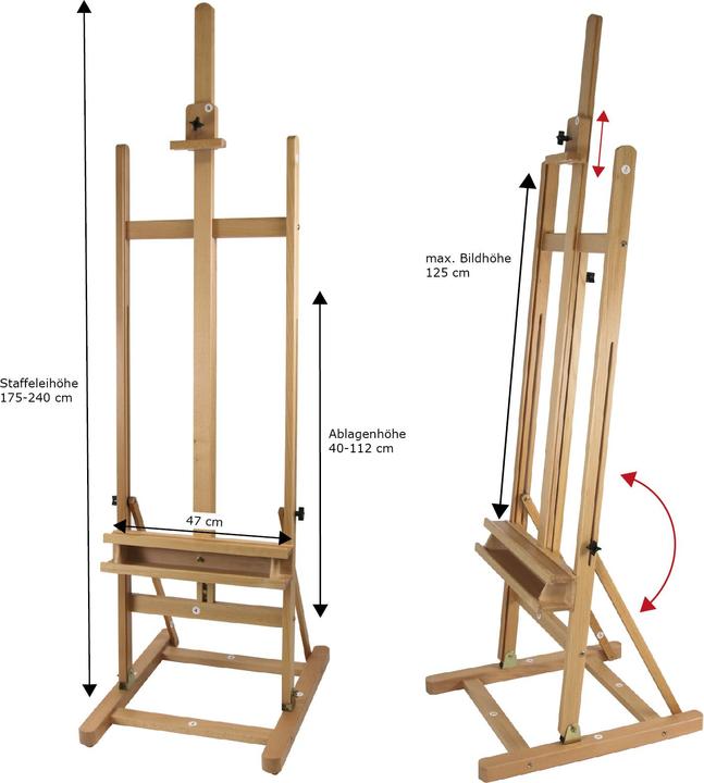 Image du produit Paintersisters ARTA Atelierstaffelei