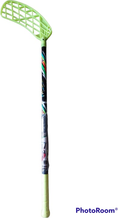 Actual product image Champ Floorball Stick Airtek 7.0 A70 Yellow RH (70 cm, Right)