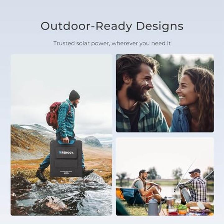 Image du produit Renogy Panneau Solaire Portable (200 W, 9.50 kg)