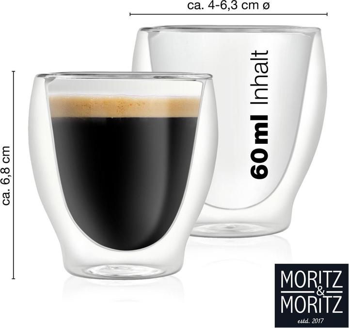 Immagine prodotto Moritz & Moritz Milano Espresso (60 ml, 4x)
