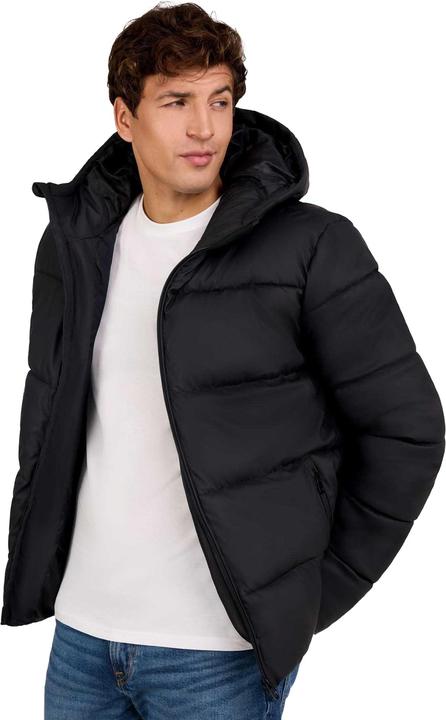 Actual product image Minoti Mens Plain PU Zip Pocket Jacket (L)