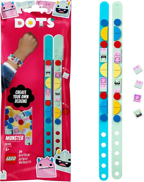 Produktbild LEGO Monster Freundschaftsarmbänder (41923, LEGO Dots)