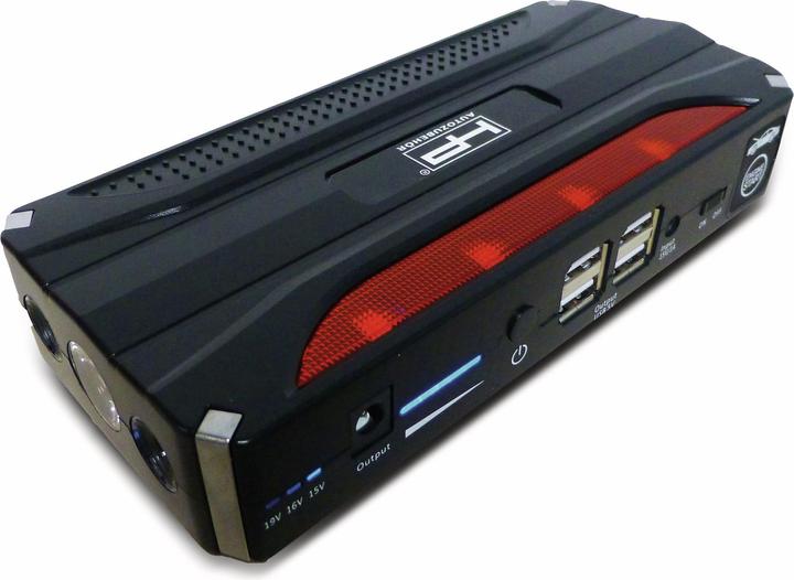Produktbild HP Autozubehör Profi Powerpack 20893 mit Starthilfe, 15/16/19 V, 600 A (600 A, 16800 mAh)