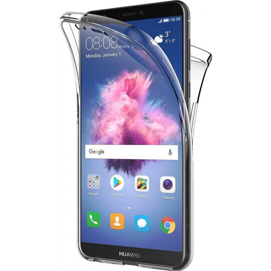 Thumbnail - Screenguard 360° Screen & Body Protector Huawei P Smart Hülle mit Folie (Huawei P Smart), Smartphone Hülle, Transparent