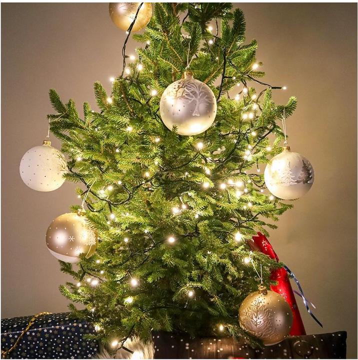 Produktbild Fs-Star Weihnachtskugel gold 10cm 6er Set (6x)