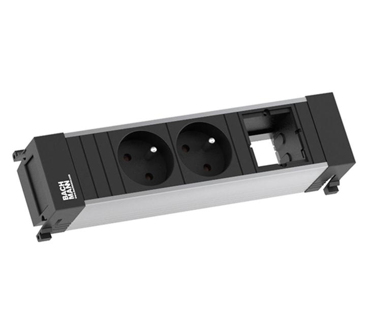Image du produit Bachmann POWER FRAME - bloc multiprise - CA 230 V (3x, CEE 7/3, PECO 7/5)