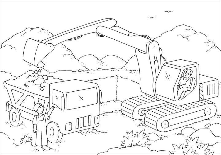 Immagine prodotto Tessloff Il mio libro da colorare più bello. Cantiere