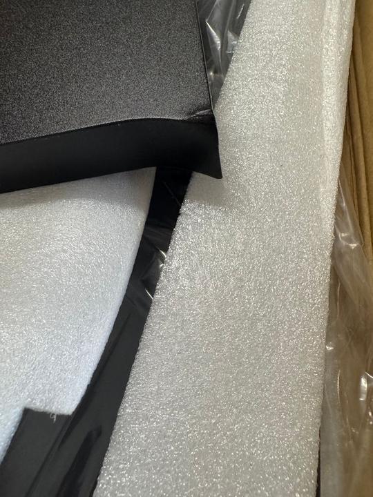 Actual product image Swisshandel24 Tabletop for corner desk, desk top, 90° black (177.50 x 80 cm)