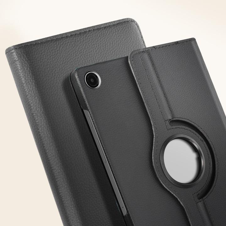 Produktbild Akashi 360 Rotating Folio Case Black Stand Position For Samsung Galax (Samsung Galaxy Tab A9+)