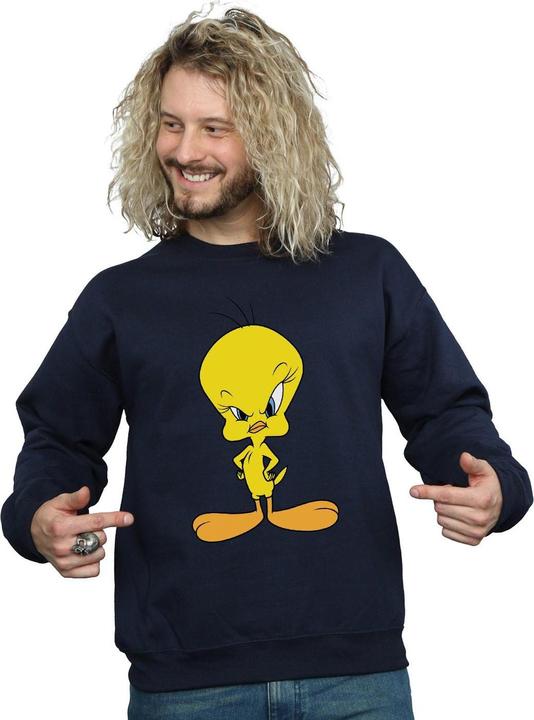 Immagine prodotto Looney Tunes Felpa uomo Tweety Angry in cotone (XL)