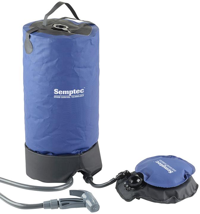Actual product image Semptec Portable Camping Shower with Foot Pump