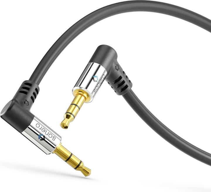Actual product image Sonero Audio cable 3.5 mm jack - 3.5 mm jack 1.5 m (1.50 m, 3.5mm jack (AUX))
