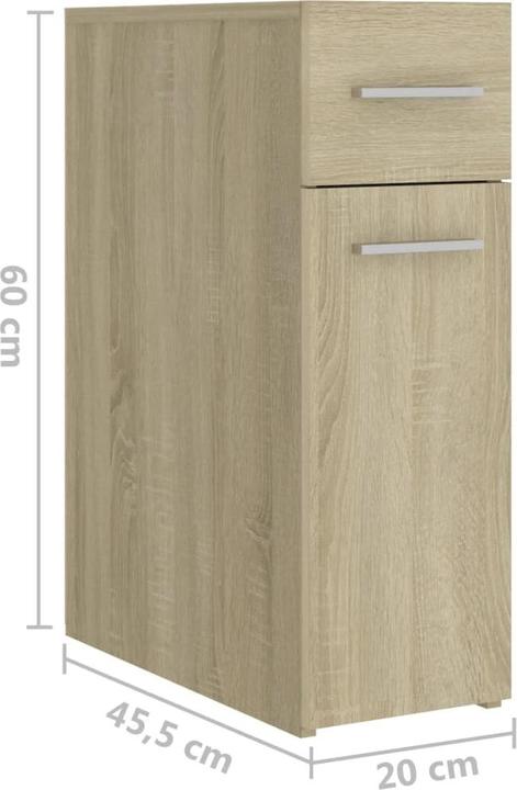 Actual product image VidaXL Nansi (20 x 45.5 x 60 cm)