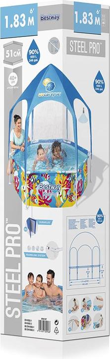 Actual product image Bestway Splash-in-Shade Play Pool