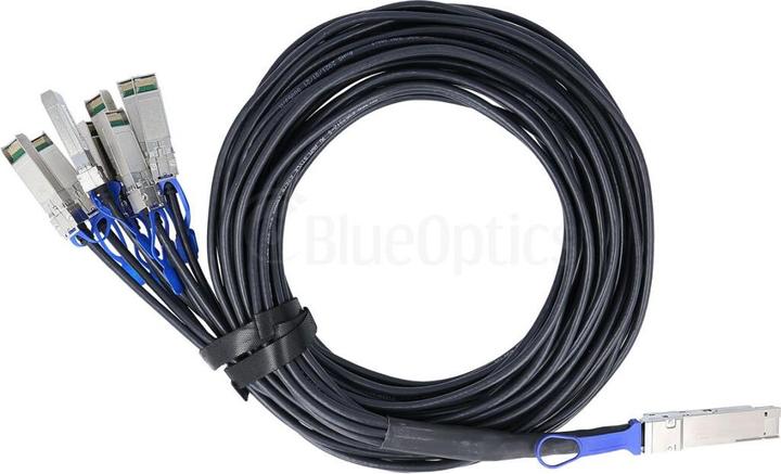 Actual product image BlueLAN Dell Networking WV95V Compatible DAC 200GBASE-CR8 QSFP-DD/8xSFP28 BL292701W1M26