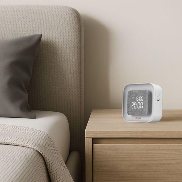 Produktbild Kienzle Wecker mit Beleuchtung quadratisch