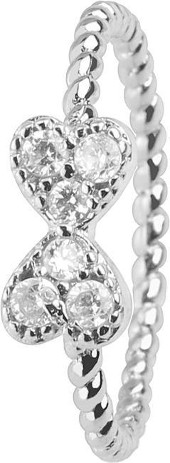 Produktbild Star Piercing Ring silber mit Masche (47)