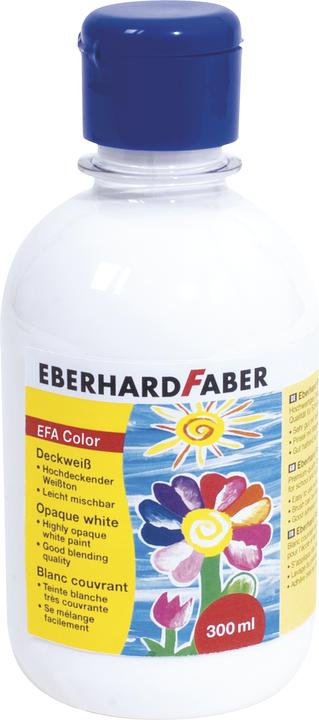 EberhardFaber Eberhard Faber Vertrieb GmbH Deckweiss Flasche 300ml (Weiss, 300 ml)