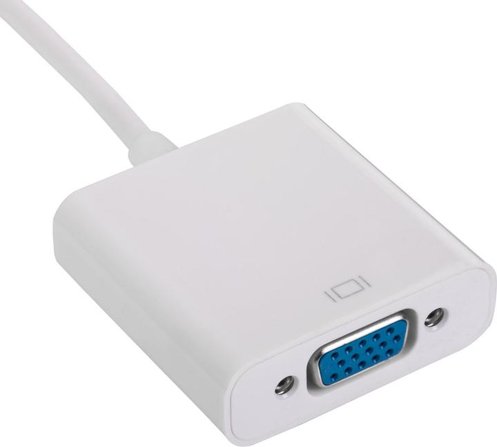 Image du produit Akyga AK-AD-55 Adaptateur de câble USB type C VGA blanc (VGA, 7.50 cm)