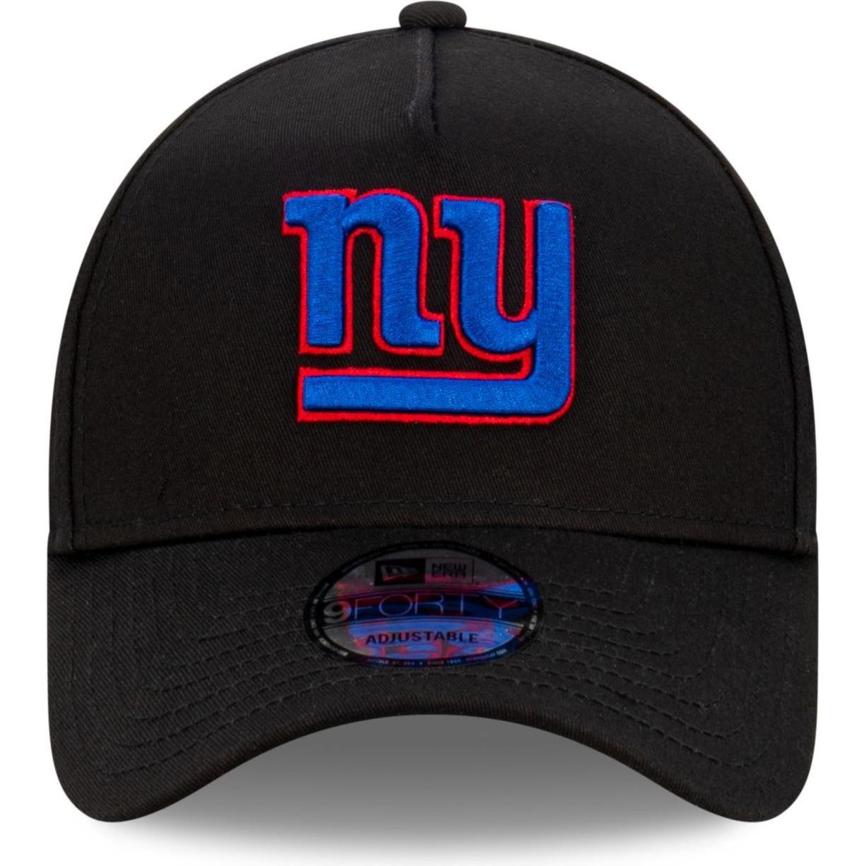 Thumbnail - New Era, Herren, Cap, 9Forty A-Frame Cap - NFL New York Giants schwarz, Schwarz, (One Size)