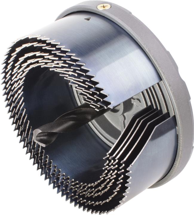 Actual product image wolfcraft 1 standard hole saw ø68,74,80,90,100mm (10 mm)