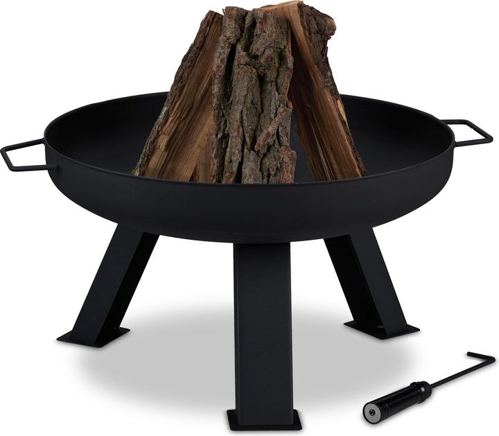 Actual product image Relaxdays Fire bowl (73 cm)