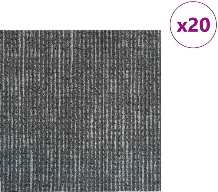 Produktbild vidaXL Teppichfliese (50 x 50 cm)