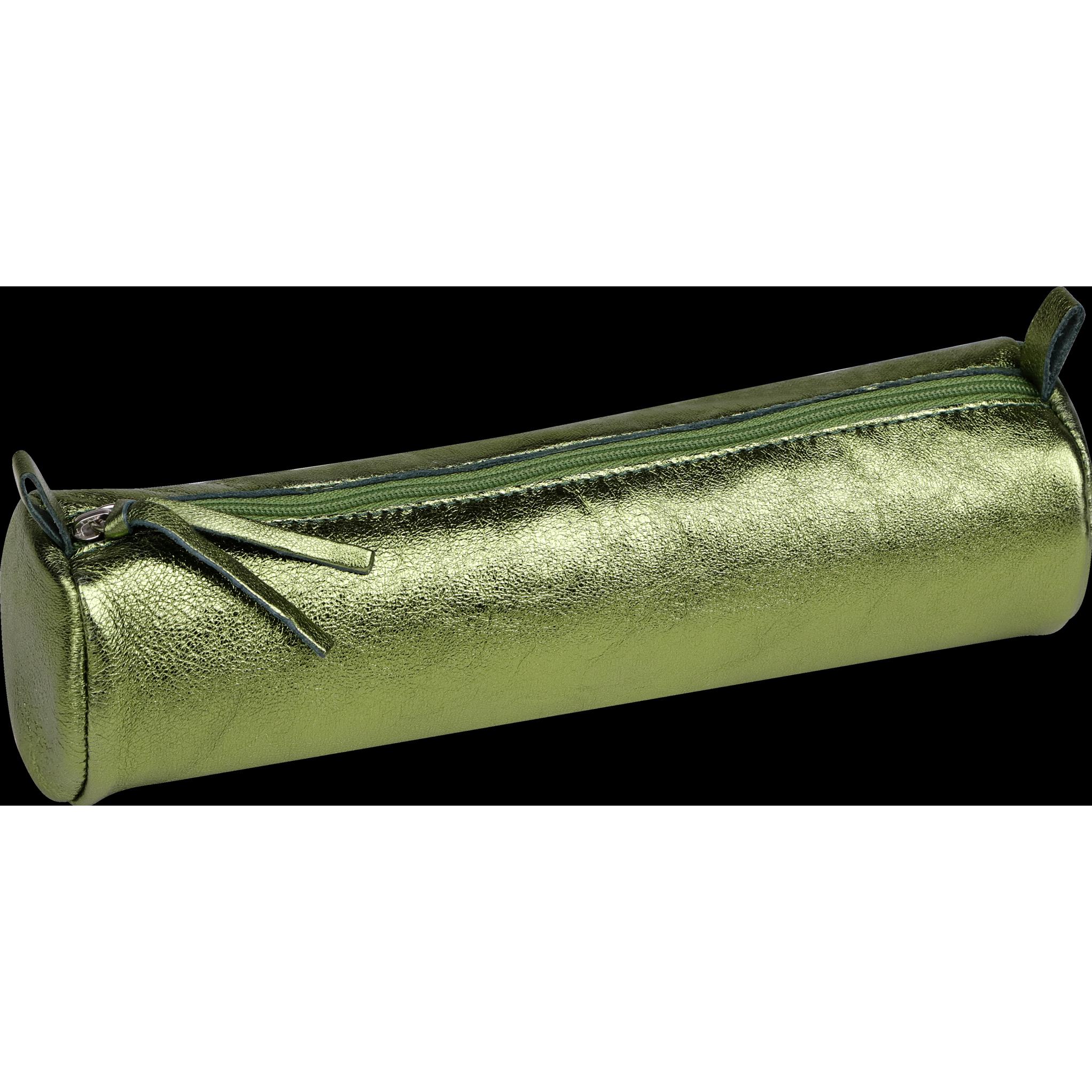 Thumbnail - Clairefontaine, Etui, Schlamper-Rolle CUIRIS, Leder, grn