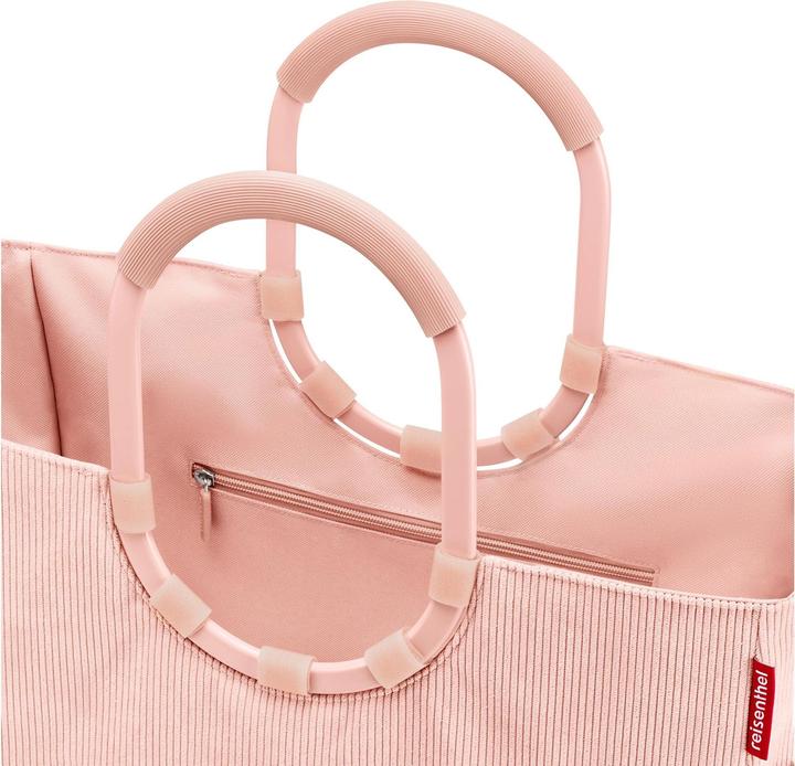 Actual product image reisenthel loopshopper L frame cord blush