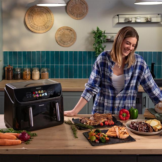 Immagine prodotto Cecotec CecofryeGrill Duoheat 10000 Friggitrice 10 Litri