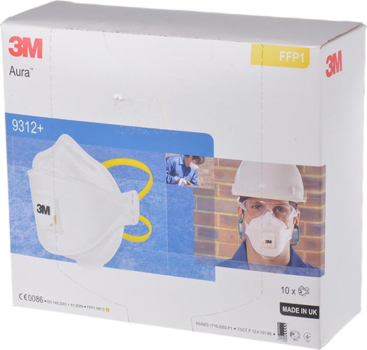 Image du produit 3M Masque respiratoire 9312+ (FFP1 D, 10 x)
