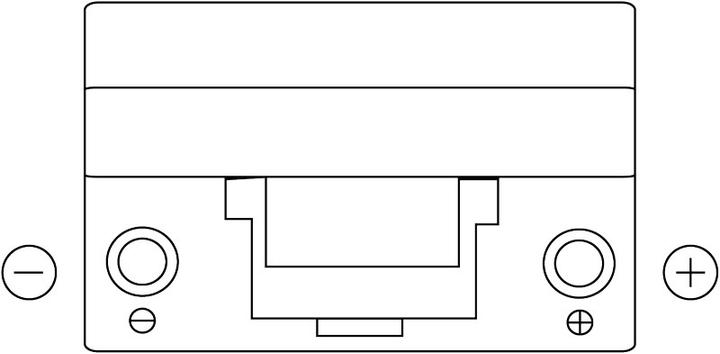 Actual product image Exide Excell (12 V, 70 Ah, 540 A)
