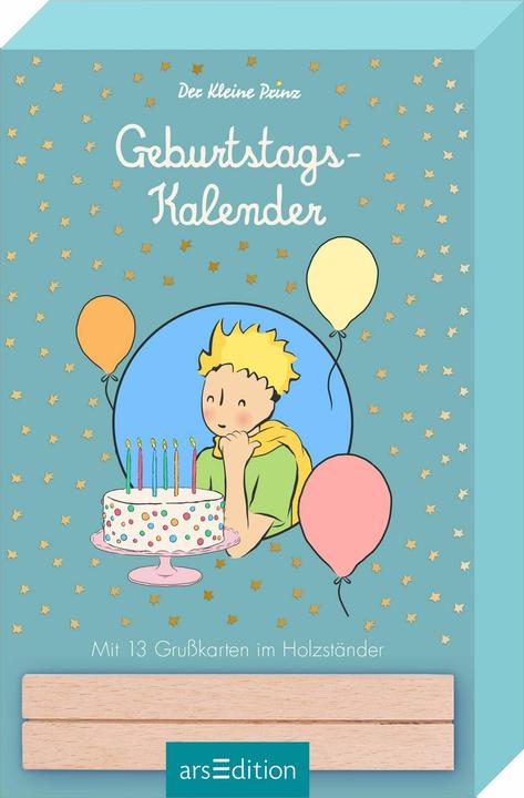 Produktbild Der Kleine Prinz. Geburtstagskalender
