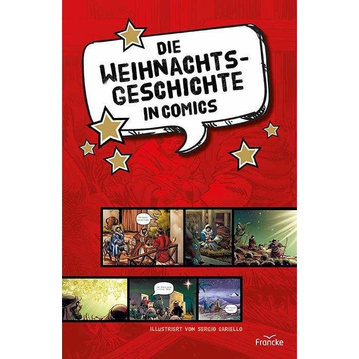Thumbnail - Die Weihnachtsgeschichte in Comics, Belletristik von Sergio Cariello, Steffi Baltes