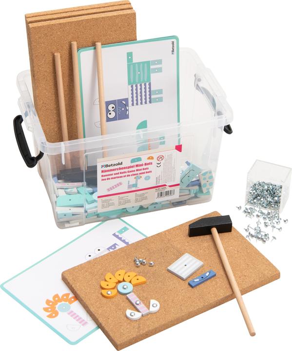 Actual product image Betzold Hammering game set