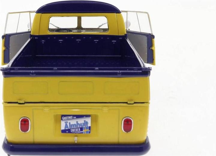 Actual product image Solido 1:18 VW T1 Pick-up gelb 1950