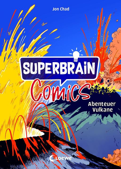 Produktbild Loewe Superbrain-Comics - Abenteuer Vulkane (Deutsch, Jon Chad, 2024)