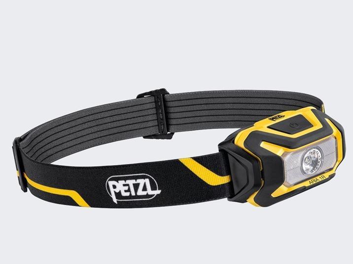 Produktbild Petzl ARIA 1R Kopflampe Schwarz / gelb (450 lm)