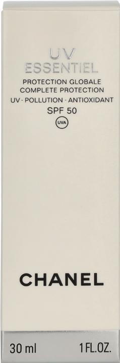 Actual product image Chanel UV Essent Protecting Glob Sun Protection Factor 50 (Suntan cream, SPF 50, 30 ml, 30 g)