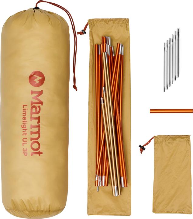 Actual product image Marmot Limelight UL 3P (Dome tent, 1.85 kg, 3 persons)