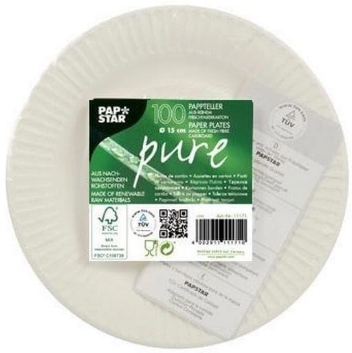 Produktbild Papstar Papp-Teller (100x)