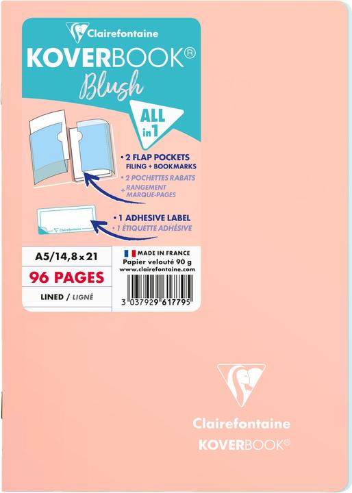 Produktbild Clairefontaine Koverbook (A5, Liniert, Harter Einband)