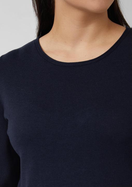 Produktbild s.Oliver Strickpullover Strickpullover aus Baumwoll-Viskose-Mix (52)