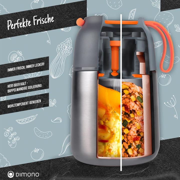 Produktbild Dimono Thermobehälter mit Besteck