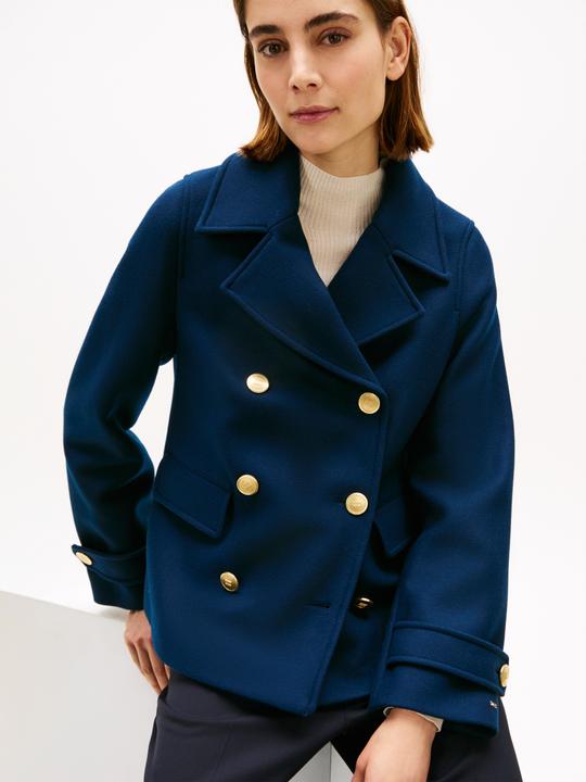 Produktbild Tommy Hilfiger Wool Blend Reg Db Peacoat