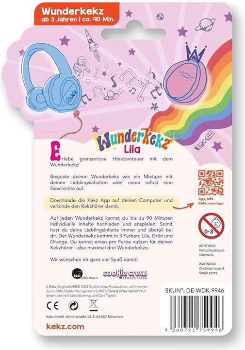 Image du produit Kekz WunderKekz Lila (Allemand)