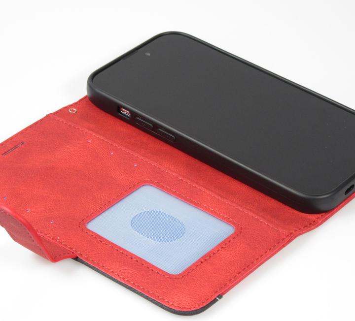 Produktbild PhoneLook Hülle Flip classical elegant fine lines (Apple iPhone 14)