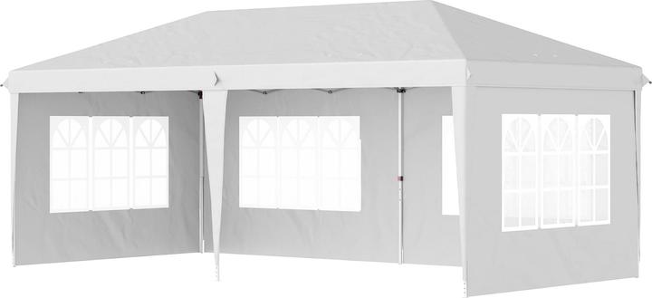 Actual product image Outsunny Folding pavilion with side walls (585 cm, 295 cm)
