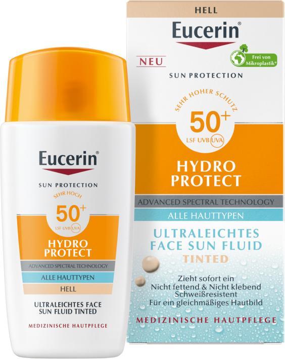 Actual product image Eucerin Hydro Protect (Sun cream face, SPF 50+, 50 ml)