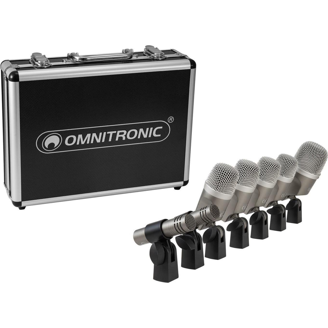 Omnitronic MIC 77-7LMH MK2 Schlagzeug-Mikrofonset, Mikrofon